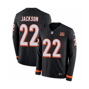 Nike Cincinnati Bengals #22 William Jackson Limited Black Therma Long Sleeve NFL Jersey