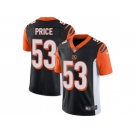 Nike Cincinnati Bengals #53 Billy Price Black Team Color Men Stitched NFL Vapor Untouchable Limited Jersey