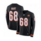 Nike Cincinnati Bengals #68 Bobby Hart Limited Black Therma Long Sleeve NFL Jersey