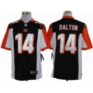 nike nfl jerseys cincinnati bengals #14 dalton black[nike limited]