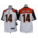 nike nfl jerseys cincinnati bengals #14 dalton white[nike limited]