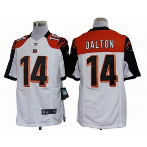 nike nfl jerseys cincinnati bengals #14 dalton white[nike limited]