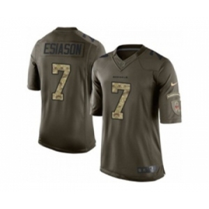 nike nfl jerseys cincinnati bengals #7 boomer esiason army green[nike Limited Salute To Service]