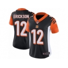 Women Nike Cincinnati Bengals #12 Alex Erickson Black Team Color Vapor Untouchable Limited Player NFL Jersey