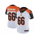 Women Nike Cincinnati Bengals #66 Trey Hopkins White Vapor Untouchable Limited Player NFL Jersey