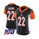 Women's Cincinnati Bengals #22 William Jackson Black Team Color Vapor Untouchable Limited Player 100th Season Football Jersey