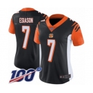 Women's Cincinnati Bengals #7 Boomer Esiason Black Team Color Vapor Untouchable Limited Player 100th Season Football Jersey