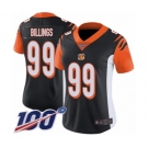 Women's Cincinnati Bengals #99 Andrew Billings Black Team Color Vapor Untouchable Limited Player 100th Season Football Jersey