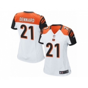 Women's Nike Cincinnati Bengals #21 Darqueze Dennard Game Orange Alternate NFL Jersey