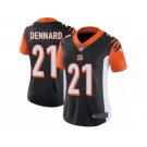 Women's Nike Cincinnati Bengals #21 Darqueze Dennard Vapor Untouchable Limited Black Team Color NFL Jersey