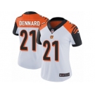 Women's Nike Cincinnati Bengals #21 Darqueze Dennard Vapor Untouchable Limited White NFL Jersey