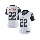 Women's Nike Cincinnati Bengals #22 William Jackson Limited White Rush NFL Jersey