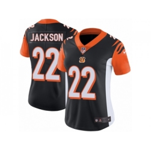Women's Nike Cincinnati Bengals #22 William Jackson Vapor Untouchable Limited Black Team Color NFL Jersey
