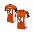 Women's Nike Cincinnati Bengals #24 Adam Jones Orange Alternate NFL Jersey