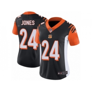 Women's Nike Cincinnati Bengals #24 Adam Jones Vapor Untouchable Limited Black Team Color NFL Jersey