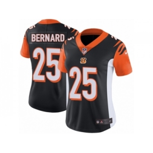 Women's Nike Cincinnati Bengals #25 Giovani Bernard Vapor Untouchable Limited Black Team Color NFL Jersey