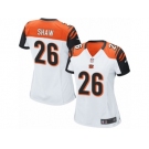 Women's Nike Cincinnati Bengals #26 Josh Shaw Limited White NFL Jersey