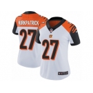 Women's Nike Cincinnati Bengals #27 Dre Kirkpatrick Vapor Untouchable Limited White NFL Jersey