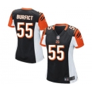 Women's Nike Cincinnati Bengals #55 Vontaze Burfict Game Black Team Color NFL Jersey