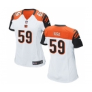 Women's Nike Cincinnati Bengals #59 Nick Vigil White NFL Jersey