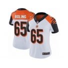 Women's Nike Cincinnati Bengals #65 Clint Boling Vapor Untouchable Limited White NFL Jersey