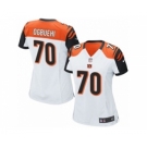 Women's Nike Cincinnati Bengals #70 Cedric Ogbuehi Game White NFL Jersey