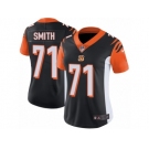 Women's Nike Cincinnati Bengals #71 Andre Smith Vapor Untouchable Limited Black Team Color NFL Jersey