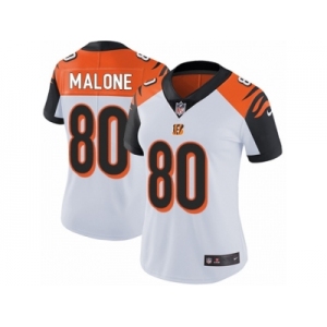 Women's Nike Cincinnati Bengals #80 Josh Malone Vapor Untouchable Limited White NFL Jersey