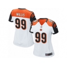 Women's Nike Cincinnati Bengals #99 Jordan Willis Limited White NFL Jersey