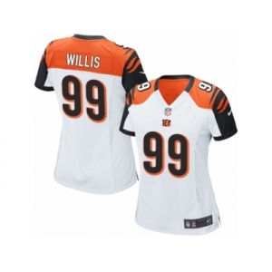 Women's Nike Cincinnati Bengals #99 Jordan Willis Limited White NFL Jersey