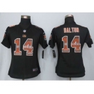 nike women nfl jerseys cincinnati bengals #14 dalton black[Strobe Limited]