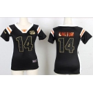 nike women nfl jerseys cincinnati bengals #14 dalton blank[fashion Rhinestone sequins]