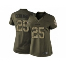 nike women nfl jerseys cincinnati bengals #25 bernard army green[nike Limited Salute To Service]