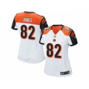 nike women nfl jerseys cincinnati bengals #82 marvin jones white[nike]
