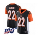 Youth Cincinnati Bengals #22 William Jackson Black Team Color Vapor Untouchable Limited Player 100th Season Football Jersey