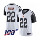 Youth Cincinnati Bengals #22 William Jackson Limited White Rush Vapor Untouchable 100th Season Football Jersey