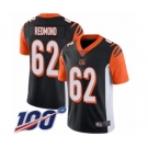 Youth Cincinnati Bengals #62 Alex Redmond Black Team Color Vapor Untouchable Limited Player 100th Season Football Jersey