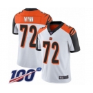 Youth Cincinnati Bengals #72 Kerry Wynn White Vapor Untouchable Limited Player 100th Season Football Jersey