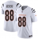 Youth Cincinnati Bengals #88 Mike Gesicki White 2024 F.U.S.E. Vapor Untouchable Limited Stitched Jersey