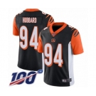 Youth Cincinnati Bengals #94 Sam Hubbard Black Team Color Vapor Untouchable Limited Player 100th Season Football Jersey