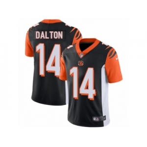 Youth Nike Cincinnati Bengals #14 Andy Dalton Vapor Untouchable Limited Black Team Color NFL Jersey