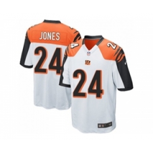 Youth Nike Cincinnati Bengals #24 Adam Jones White Alternate NFL Jersey