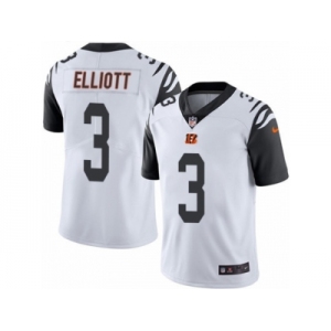 Youth Nike Cincinnati Bengals #3 Jake Elliott Limited White Rush NFL Jersey