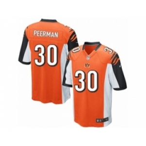 Youth Nike Cincinnati Bengals #30 Cedric Peerman Orange Alternate NFL Jersey