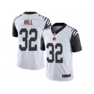 Youth Nike Cincinnati Bengals #32 Jeremy Hill Limited White Rush NFL Jersey