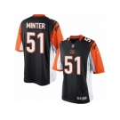 Youth Nike Cincinnati Bengals #51 Kevin Minter Limited Black Team Color NFL Jersey