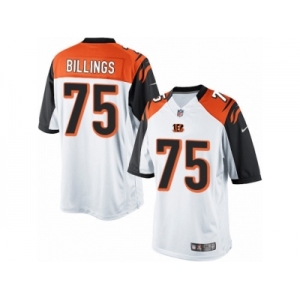 Youth Nike Cincinnati Bengals #75 Andrew Billings Limited White NFL Jersey