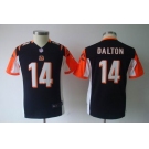 nike youth nfl jerseys cincinnati bengals #14 dalton black[nike]