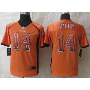 nike youth nfl jerseys cincinnati bengals #14 dalton orange[Elite drift fashion]