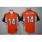 nike youth nfl jerseys cincinnati bengals #14 dalton orange[nike limited]